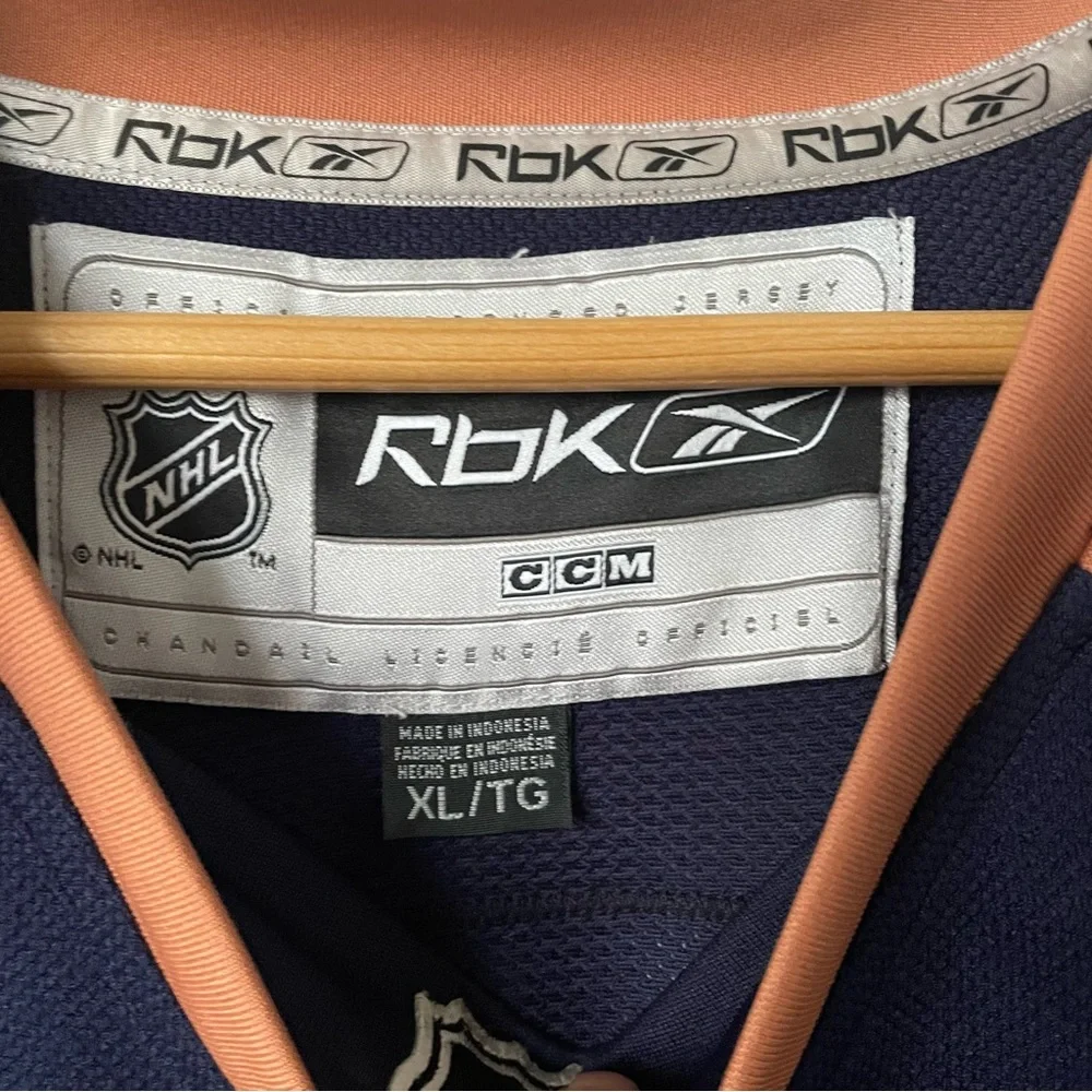 SOLD Men's RbK NHL Oilers Hockey Jersey Gagner, Sz XL - Picture 11 of 13